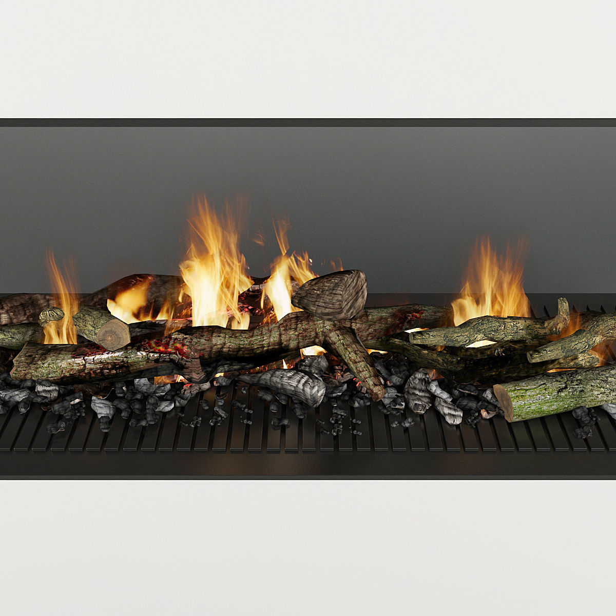 Fireplace 16 3D model_4