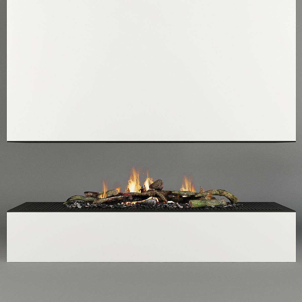 Fireplace 16 3D model_1