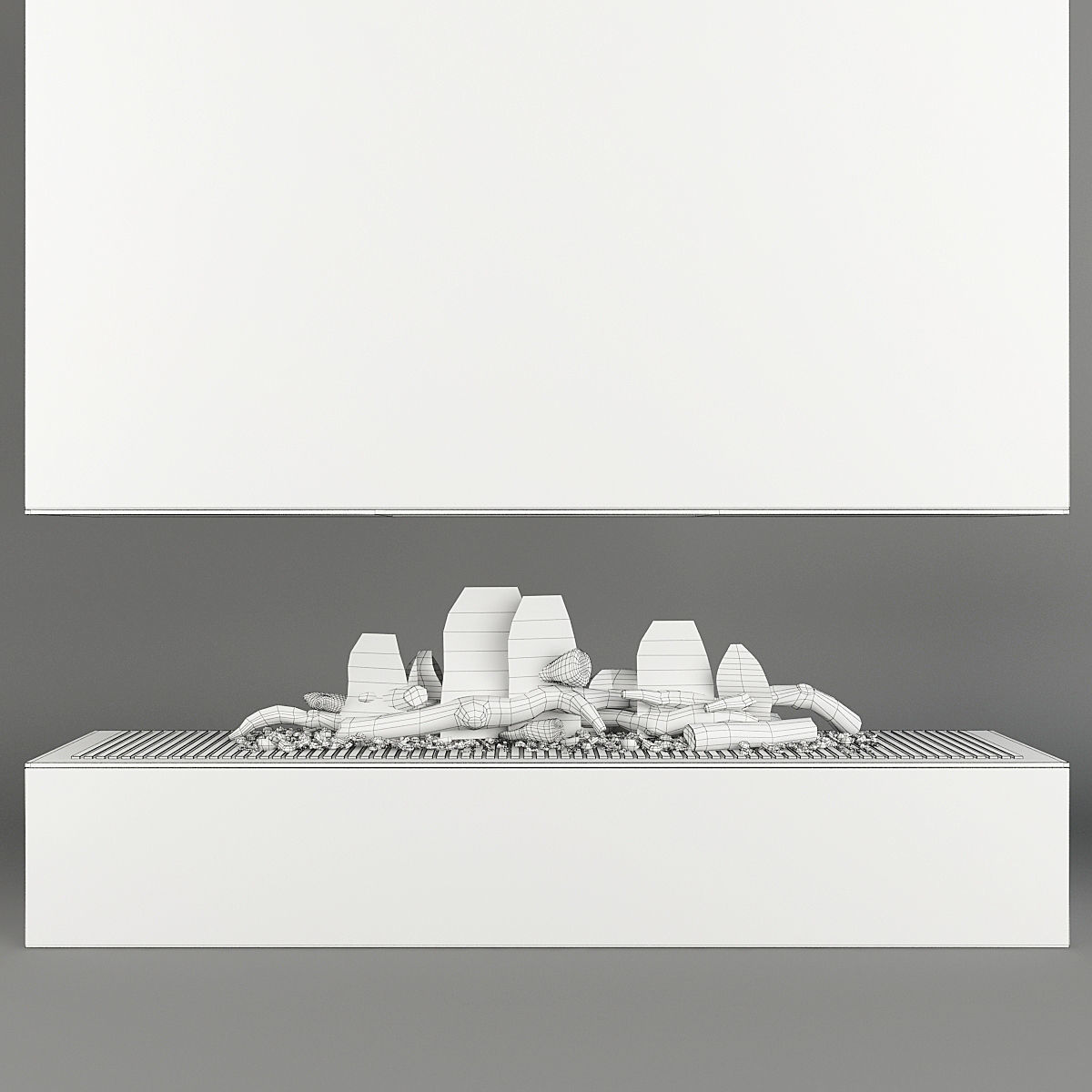 Fireplace 16 3D model_5