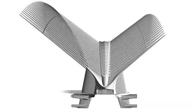 World Trade Center Transportation Hub Oculus 3D model