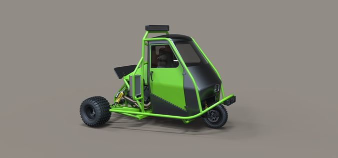 Ape rally car 3D model