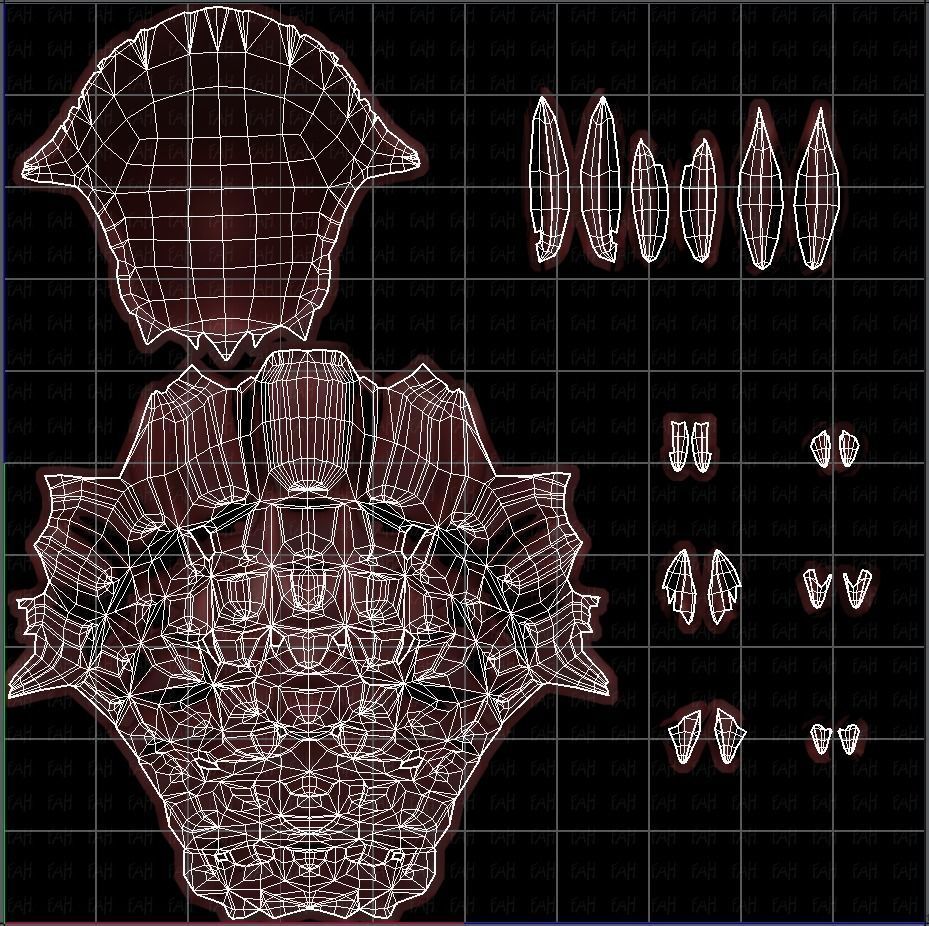 3D Hair style for boy V20 Low-poly 3D model_45