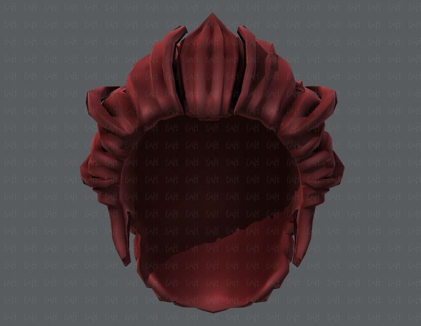 3D Hair style for boy V20 Low-poly 3D model_39