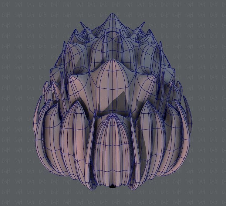 3D Hair style for boy V20 Low-poly 3D model_34