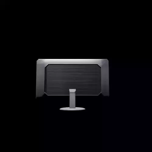 Low Poly Lcd Monitor