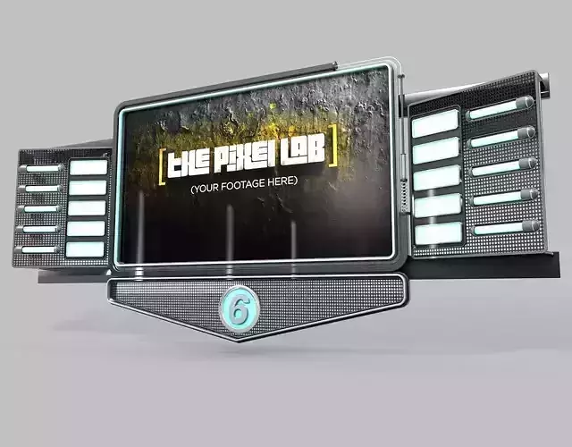 3D-Video-Board-Screen-Broadcast power lab tv screen
