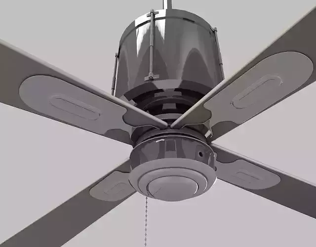 Ceiling-Fan ceiling fan with three blades