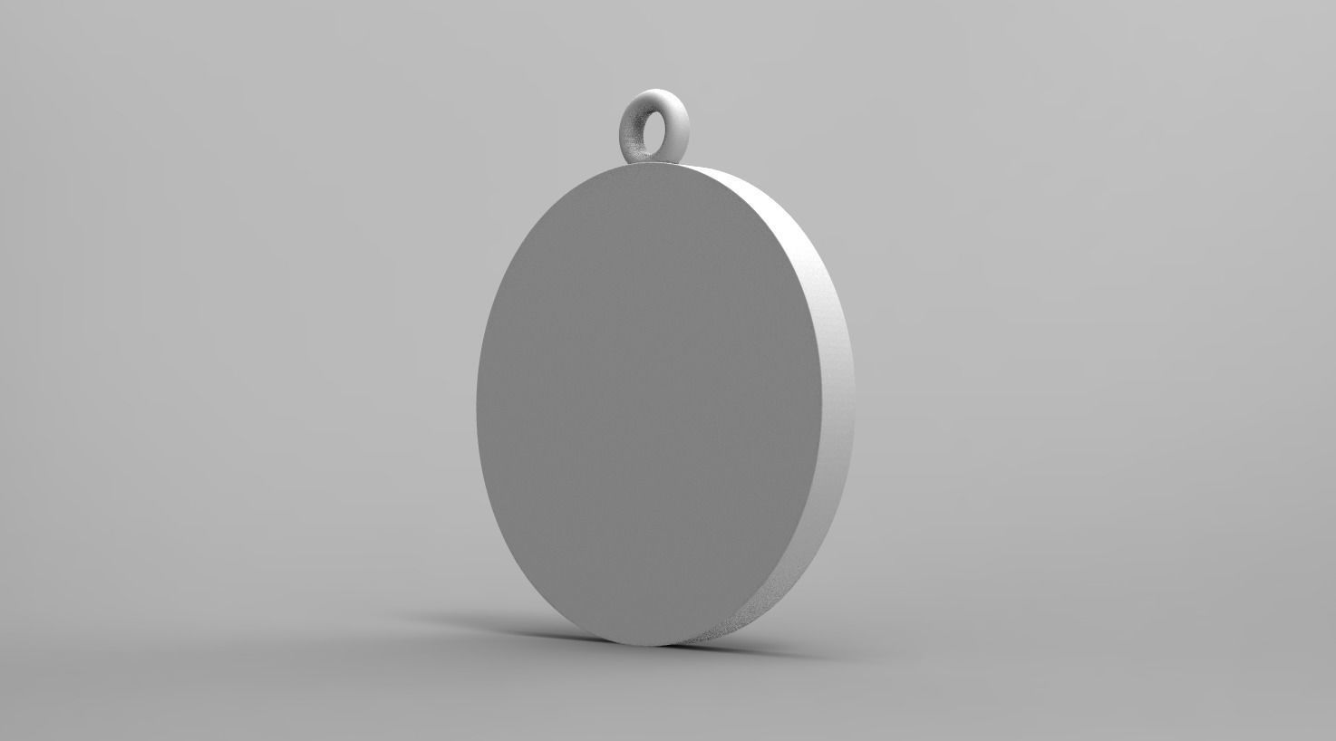PENDANT FOR GOOD LUCK with GEMS 3D print model_3