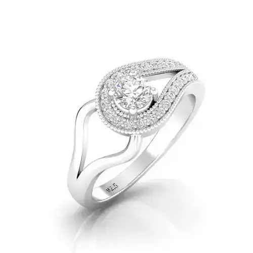 Princess wedding ring 252