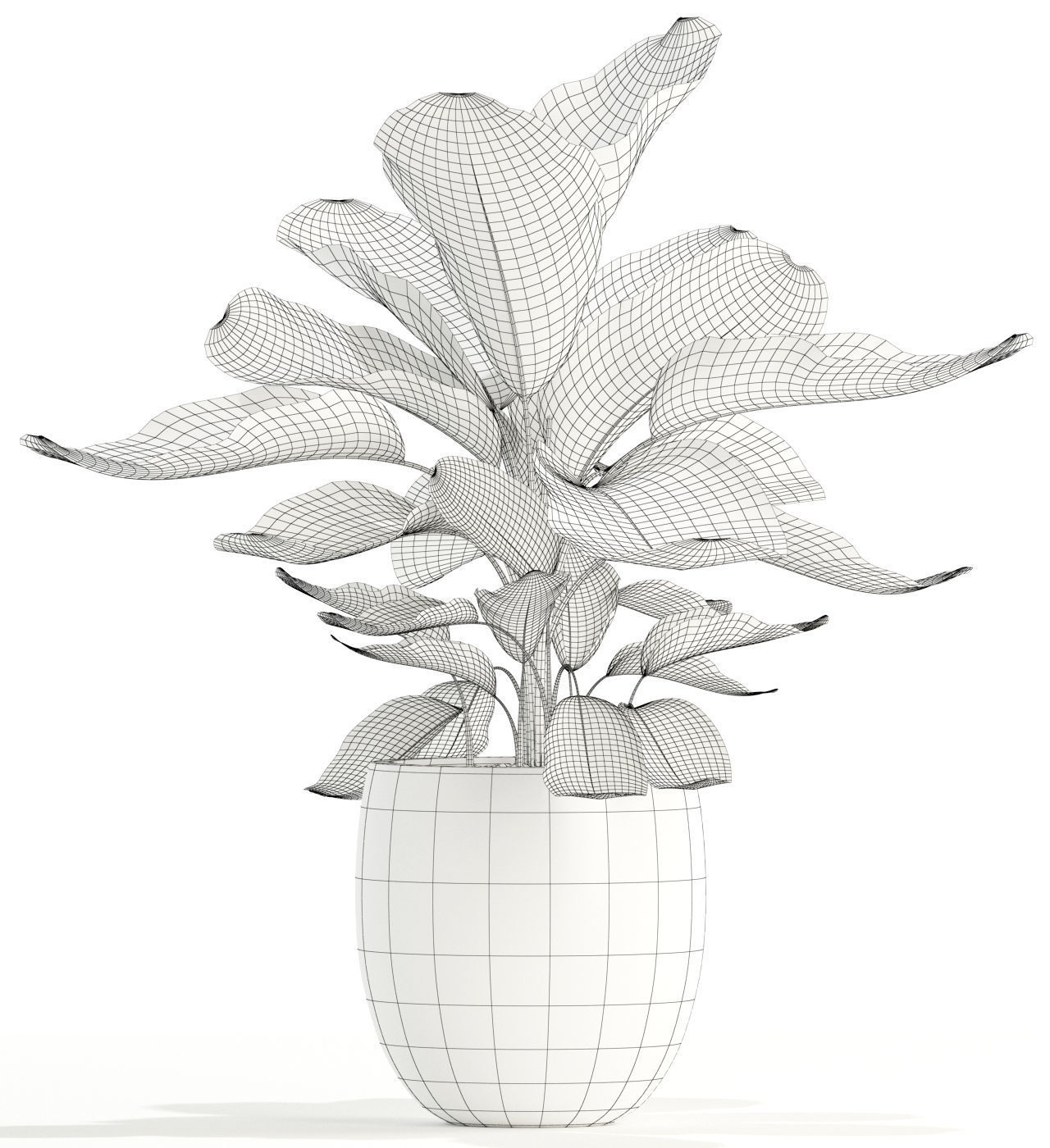 Plants collection 113 3D model_4