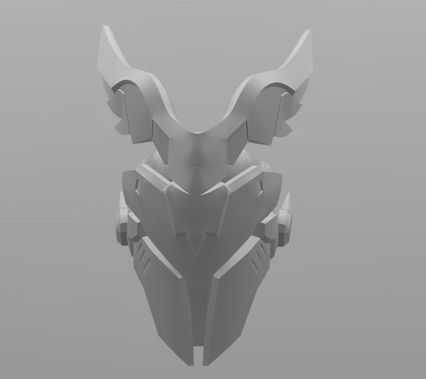 Overwatch Reinhardt Helmet - Balderich 3D print model_1