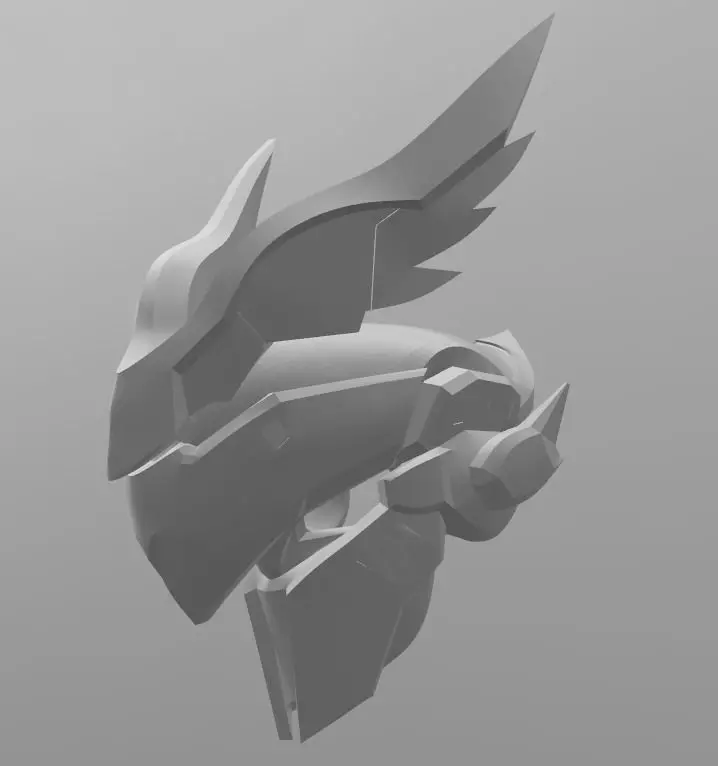 Overwatch Reinhardt Helmet - Balderich 3D print model_0