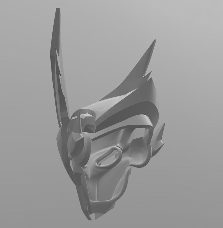 Overwatch Reinhardt Helmet - Balderich 3D print model_5