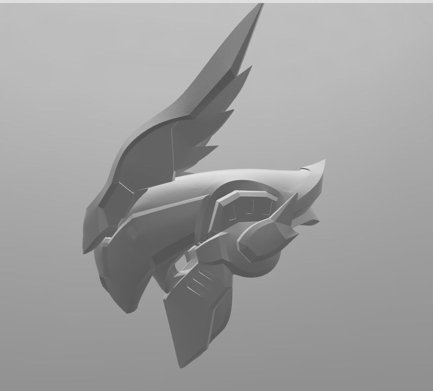 Overwatch Reinhardt Helmet - Balderich 3D print model_2