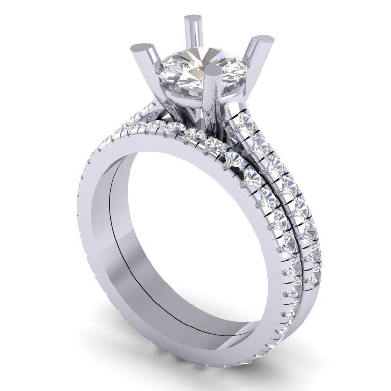 BULK-3DM-With Gems-RING 36 Files 3D print model_35