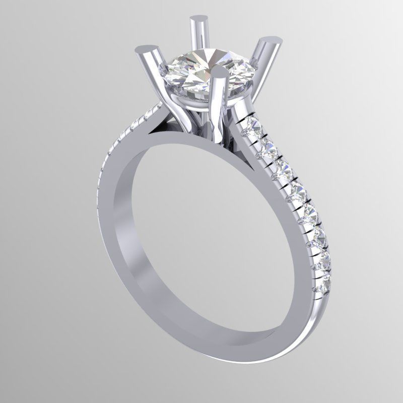 BULK-3DM-With Gems-RING 36 Files 3D print model_32