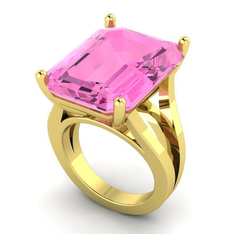 BULK-3DM-With Gems-RING 36 Files 3D print model_26