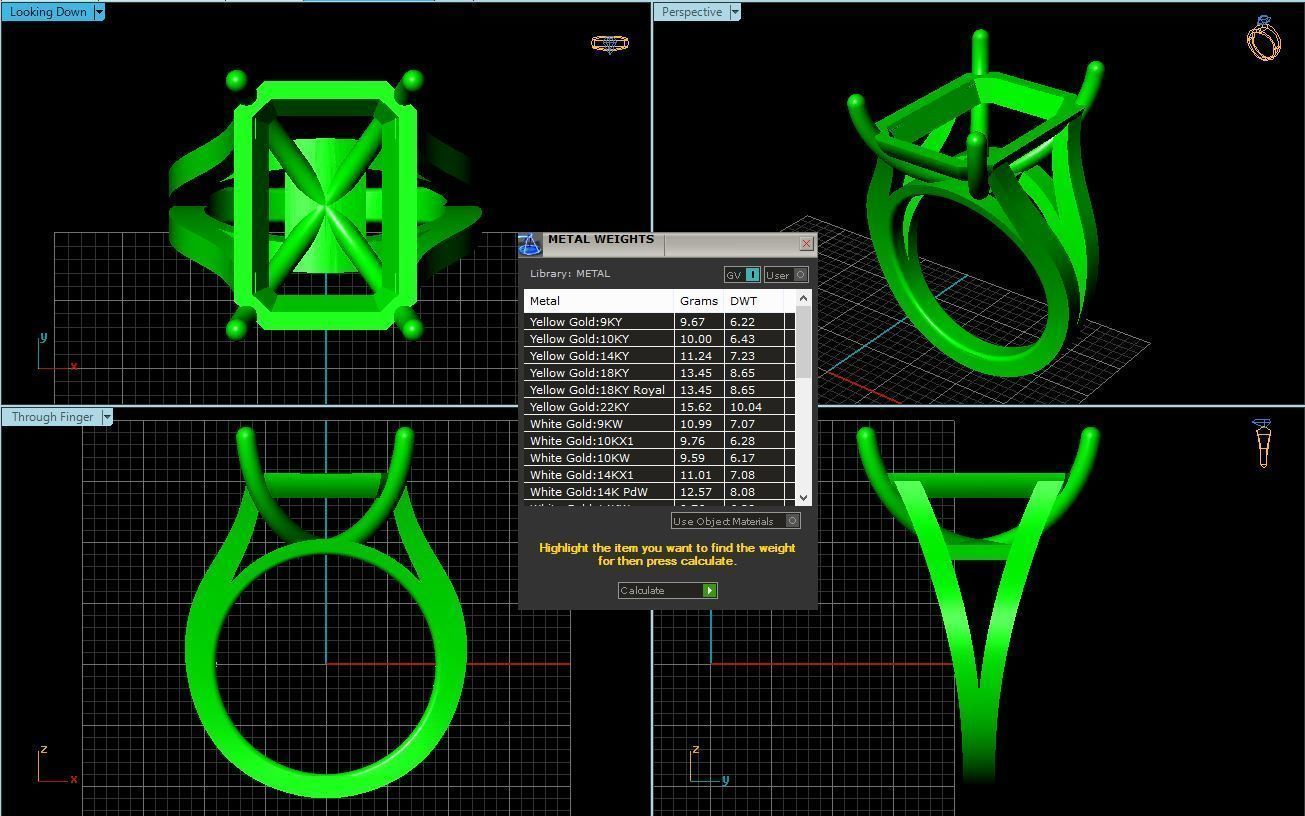 BULK-3DM-With Gems-RING 36 Files 3D print model_65