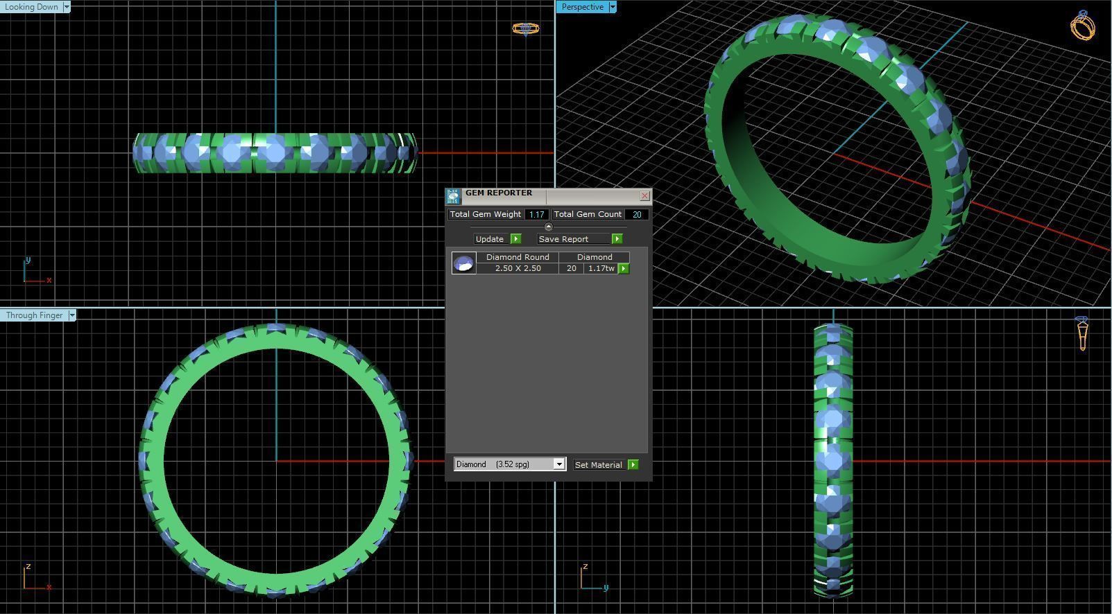 BULK-3DM-With Gems-RING 36 Files 3D print model_51