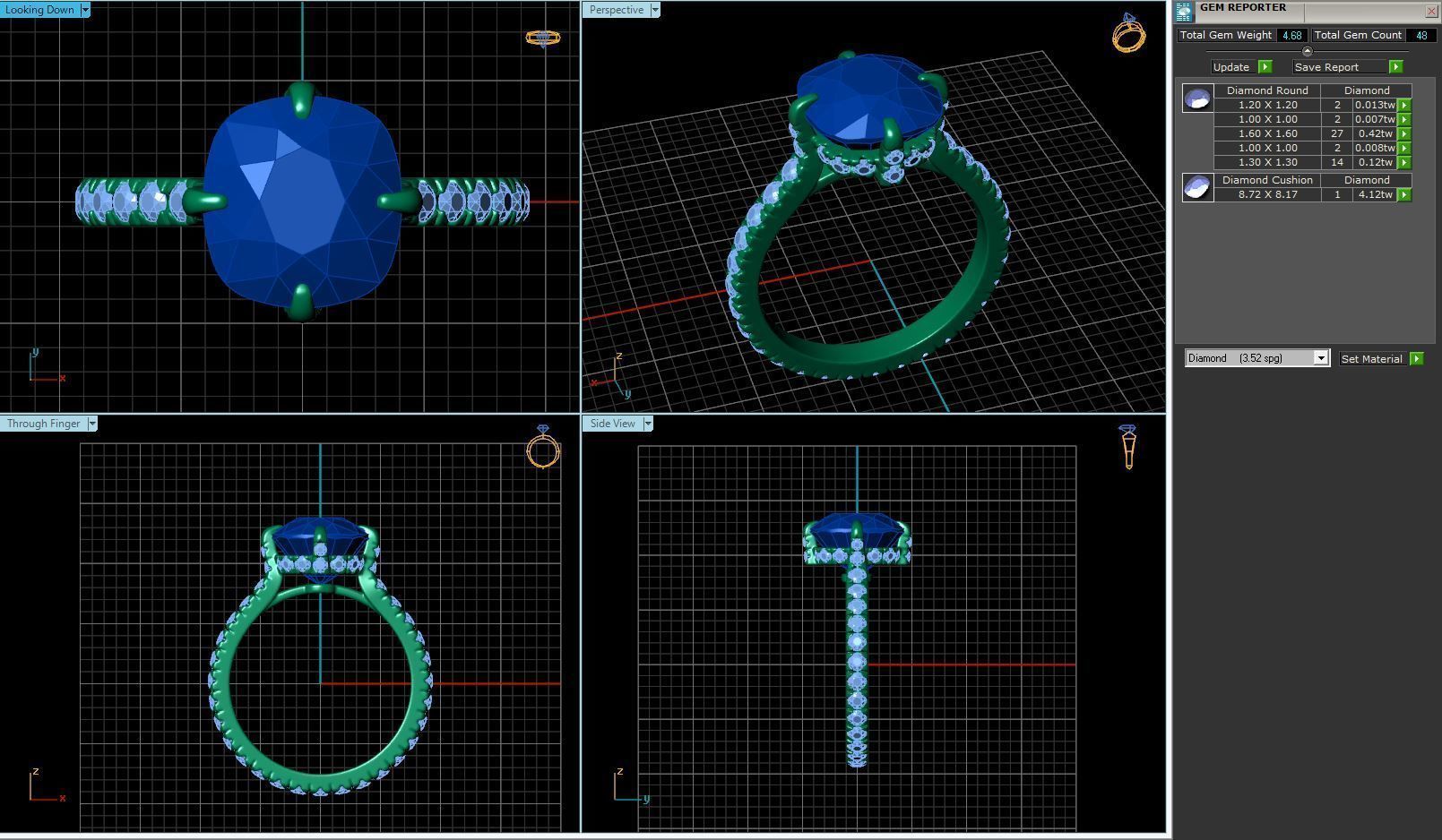 BULK-3DM-With Gems-RING 36 Files 3D print model_41