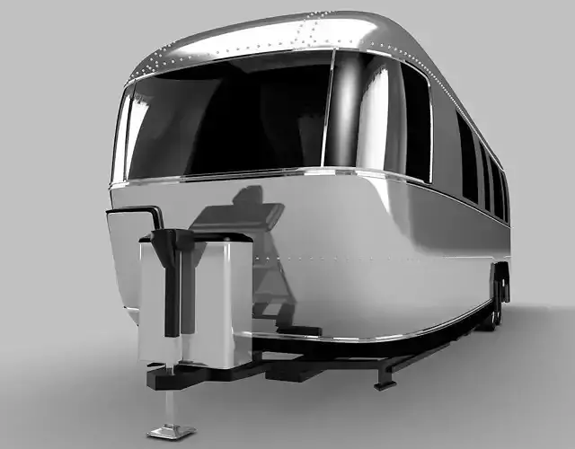 Airstream-Camper airstream trailer 3D model