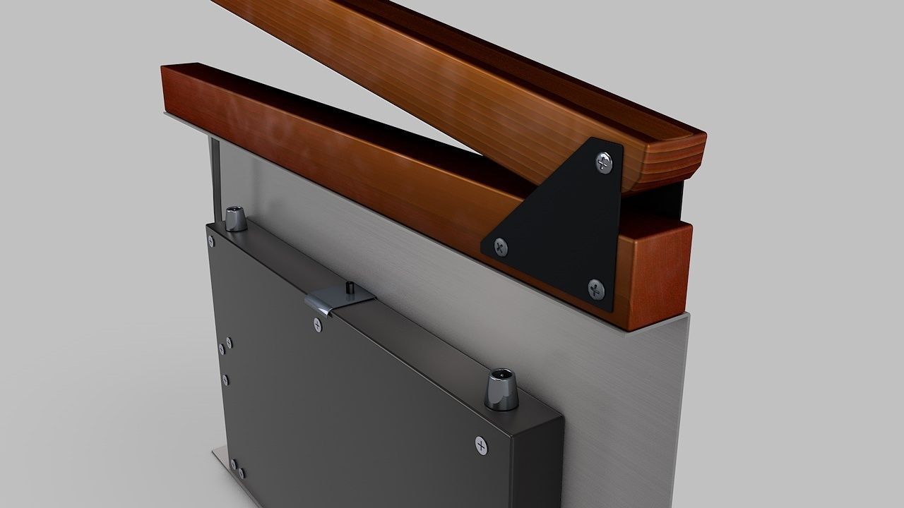 Clapper board 3D model_1