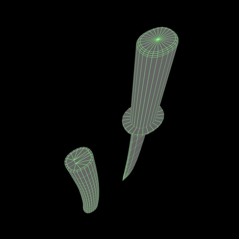 Tanto - Gameready Asset Low-poly 3D model_6