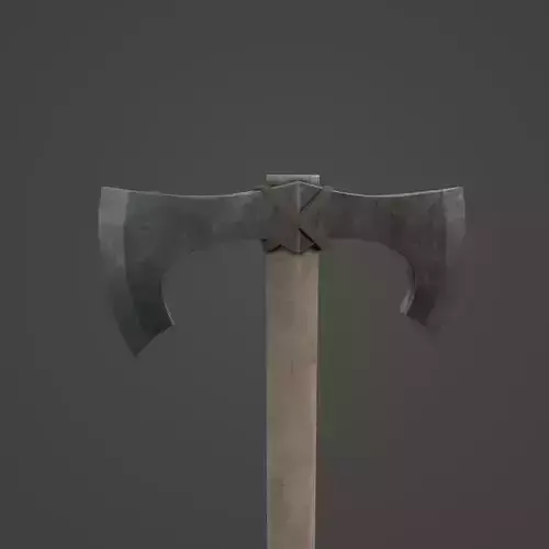 Viking Axe - Gameready Asset