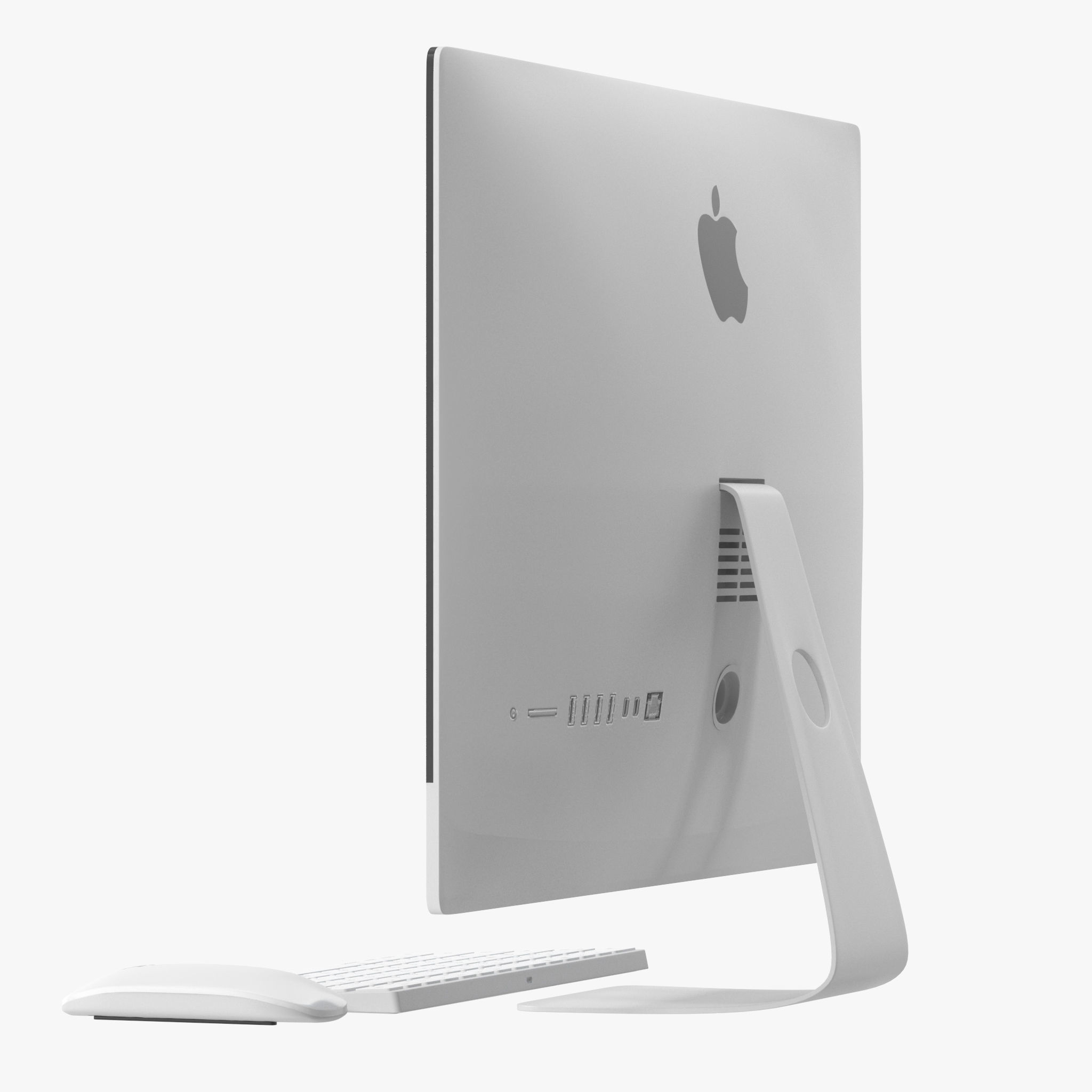 Apple Imac PBR 3D model_9