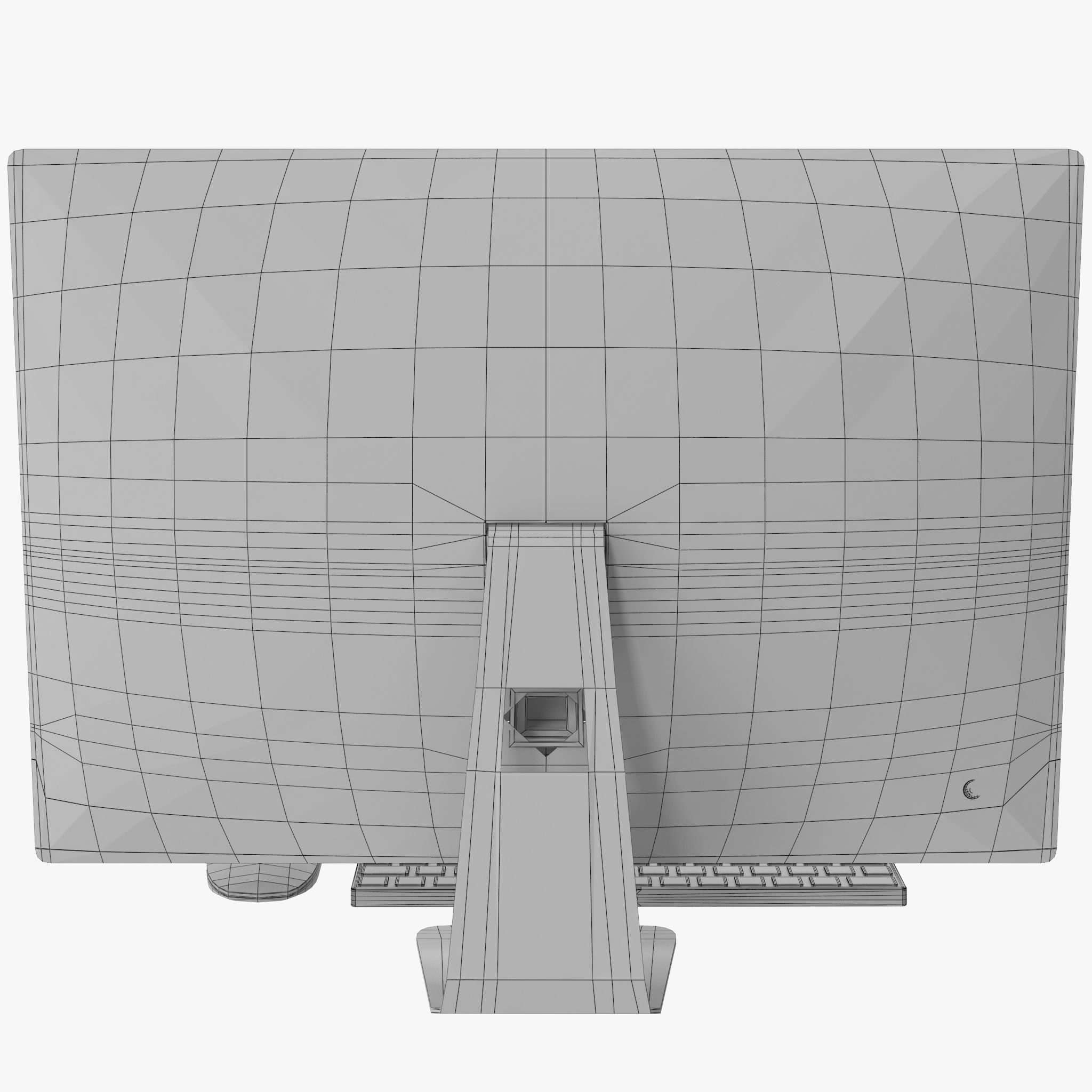 Apple Imac PBR 3D model_16