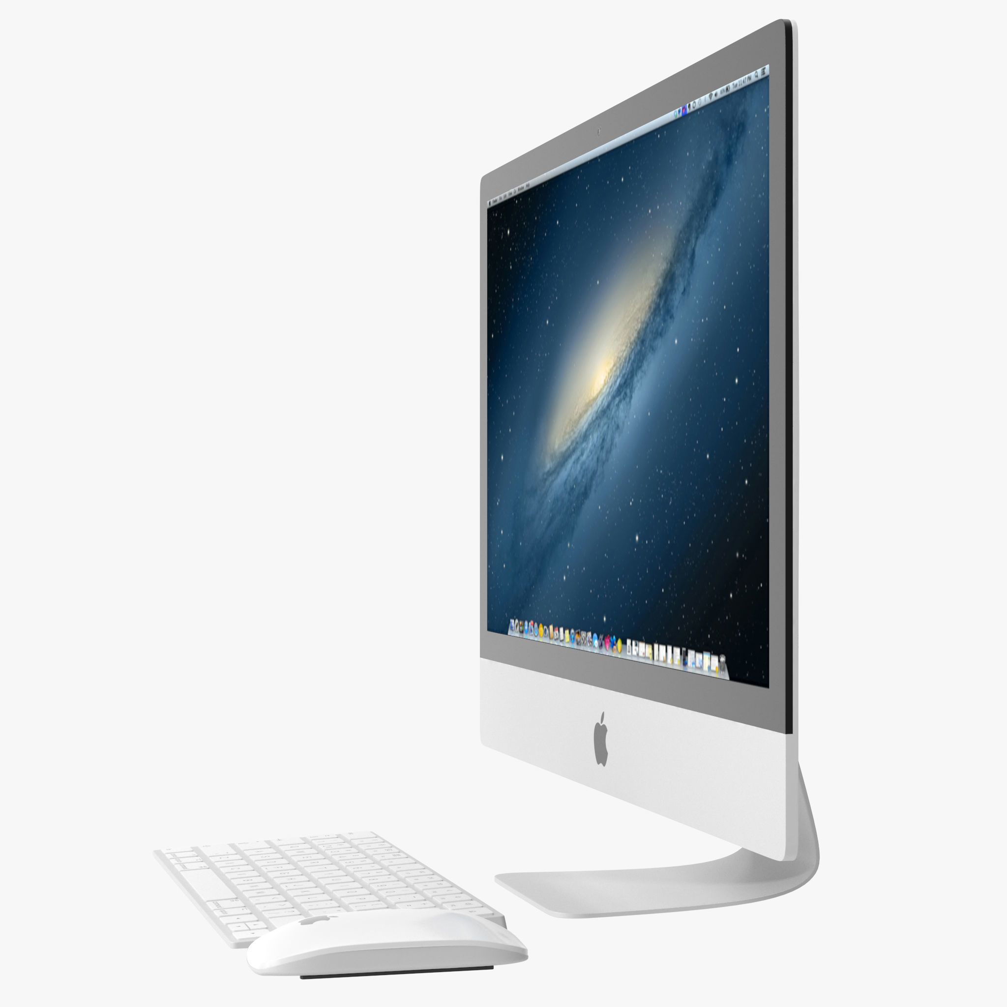 Apple Imac PBR 3D model_7