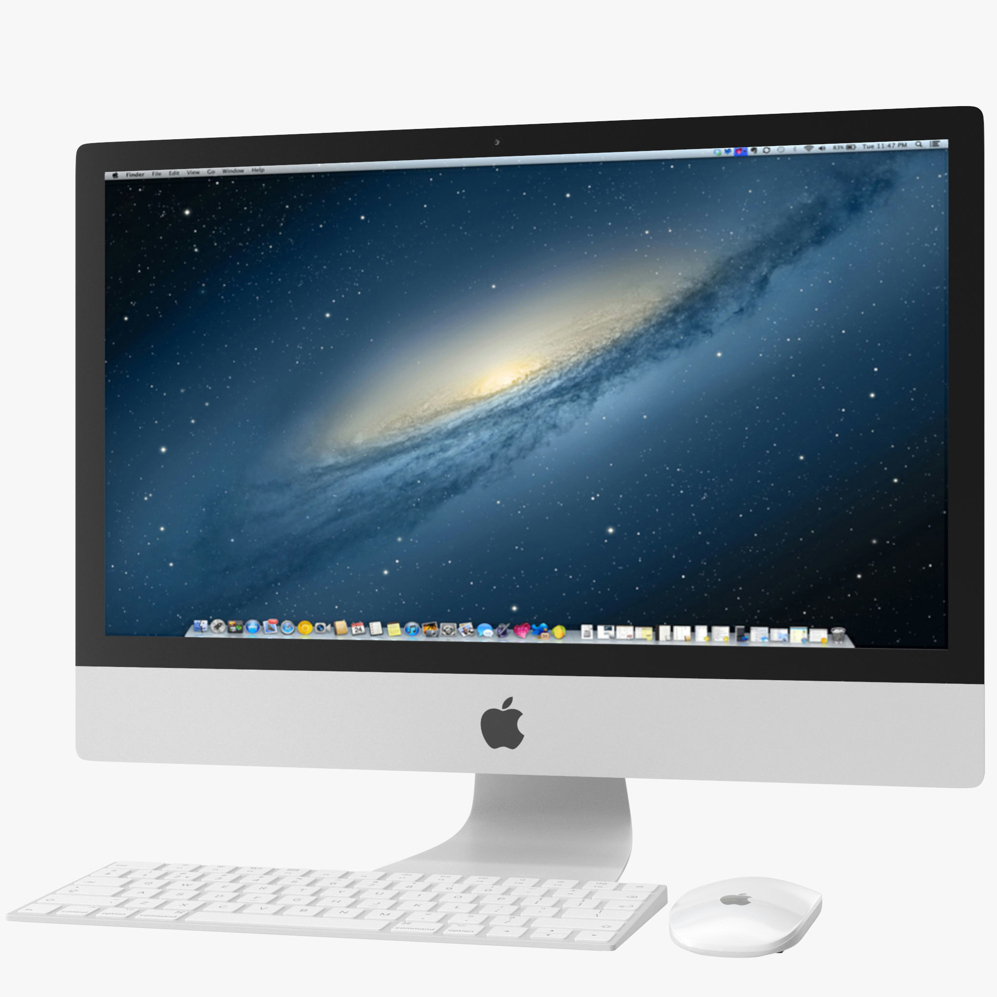 Apple Imac PBR 3D model_4