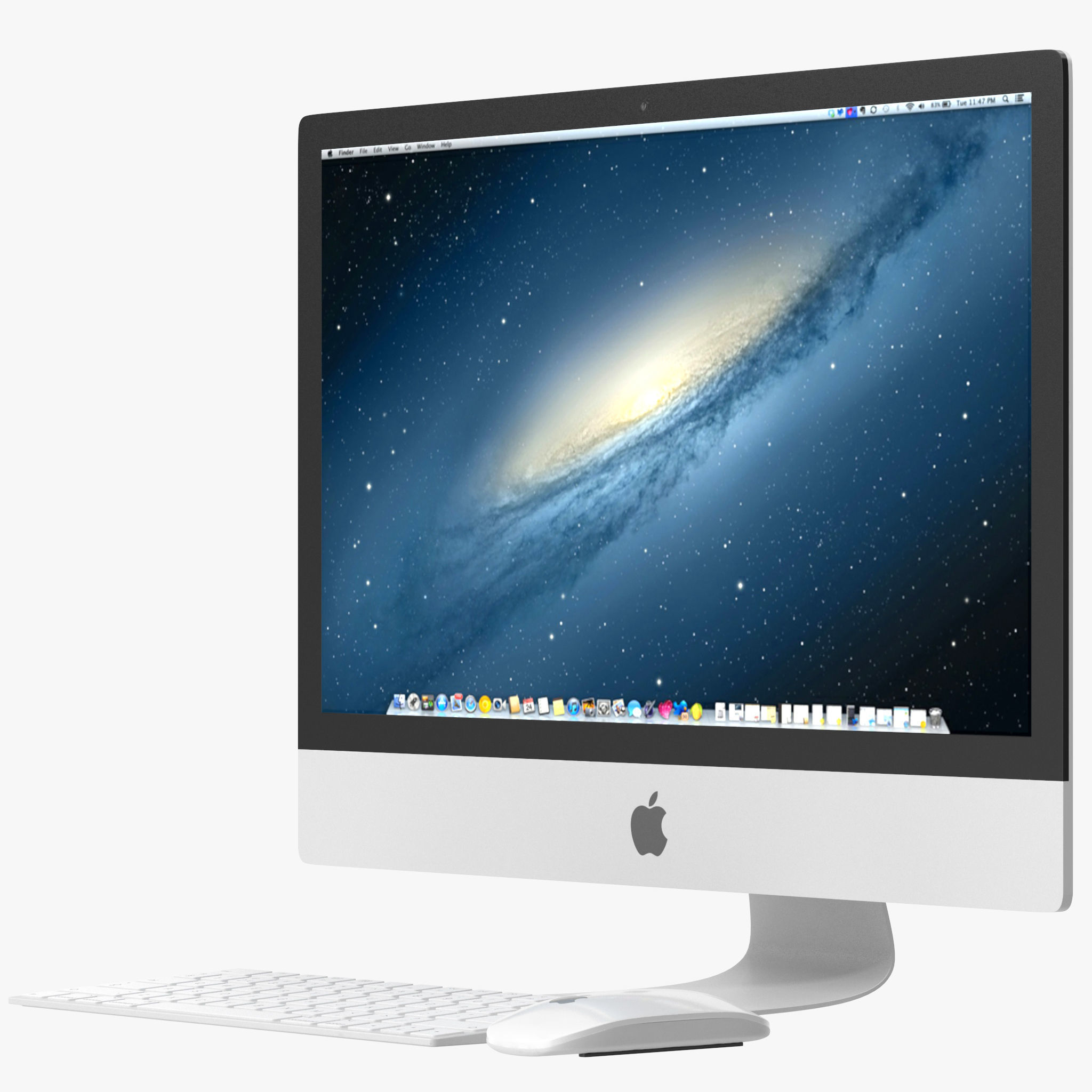 Apple Imac PBR 3D model_5