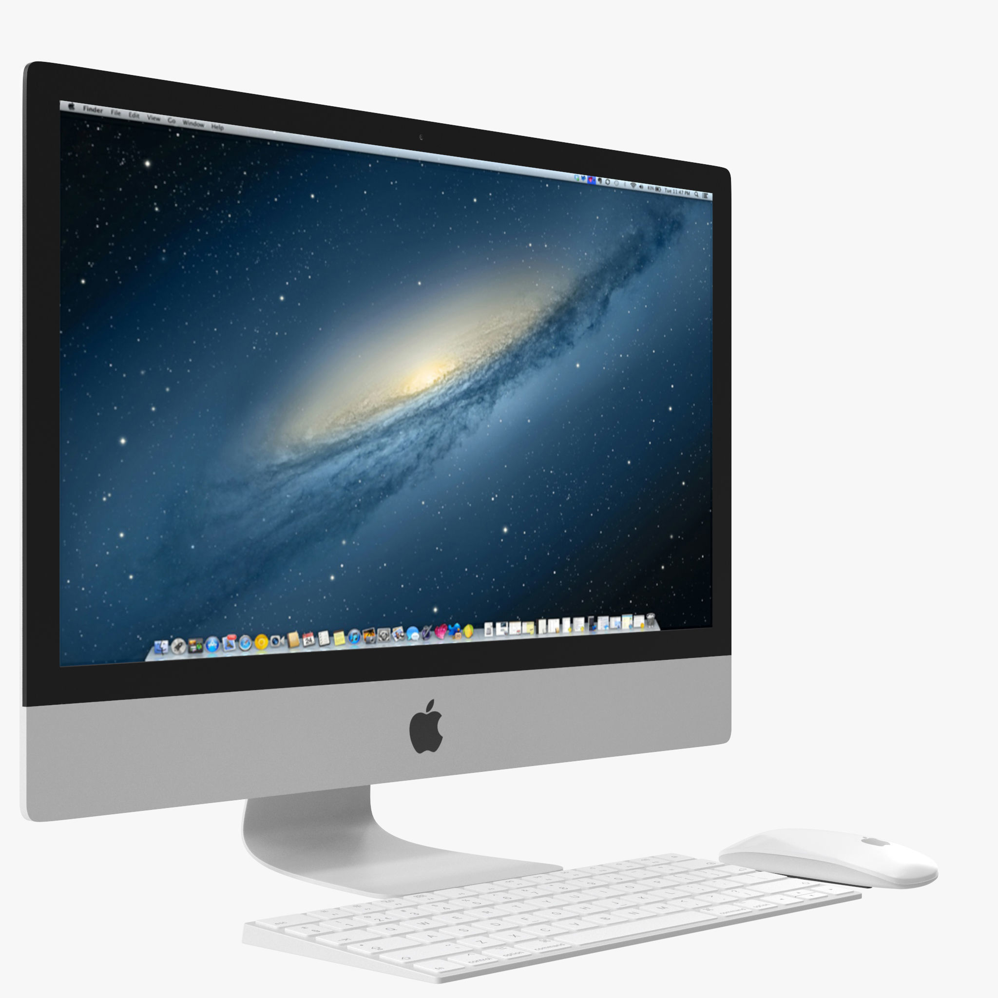 Apple Imac PBR 3D model_3