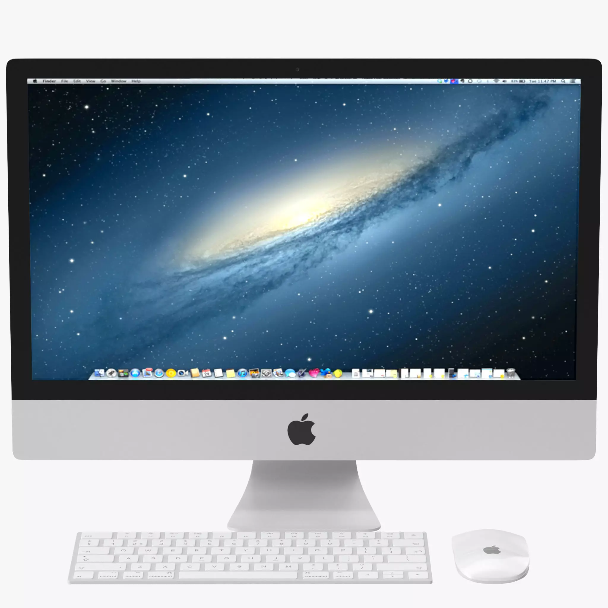 Apple Imac PBR 3D model_0