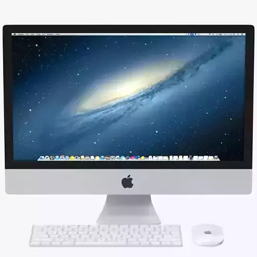 Apple Imac PBR 3D model