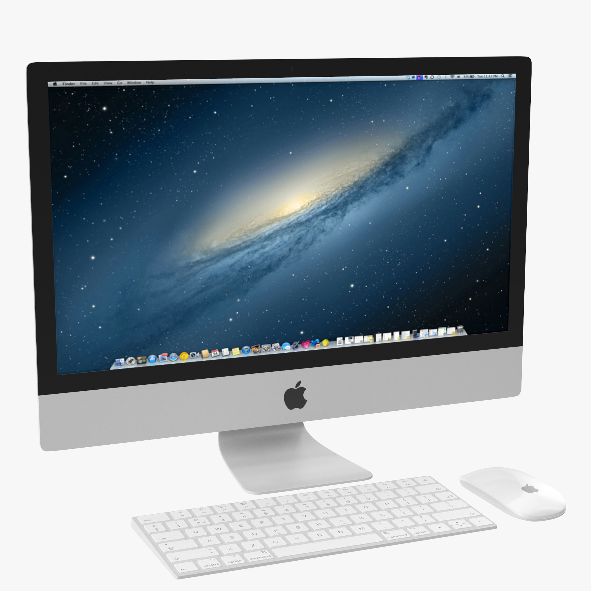 Apple Imac PBR 3D model_2
