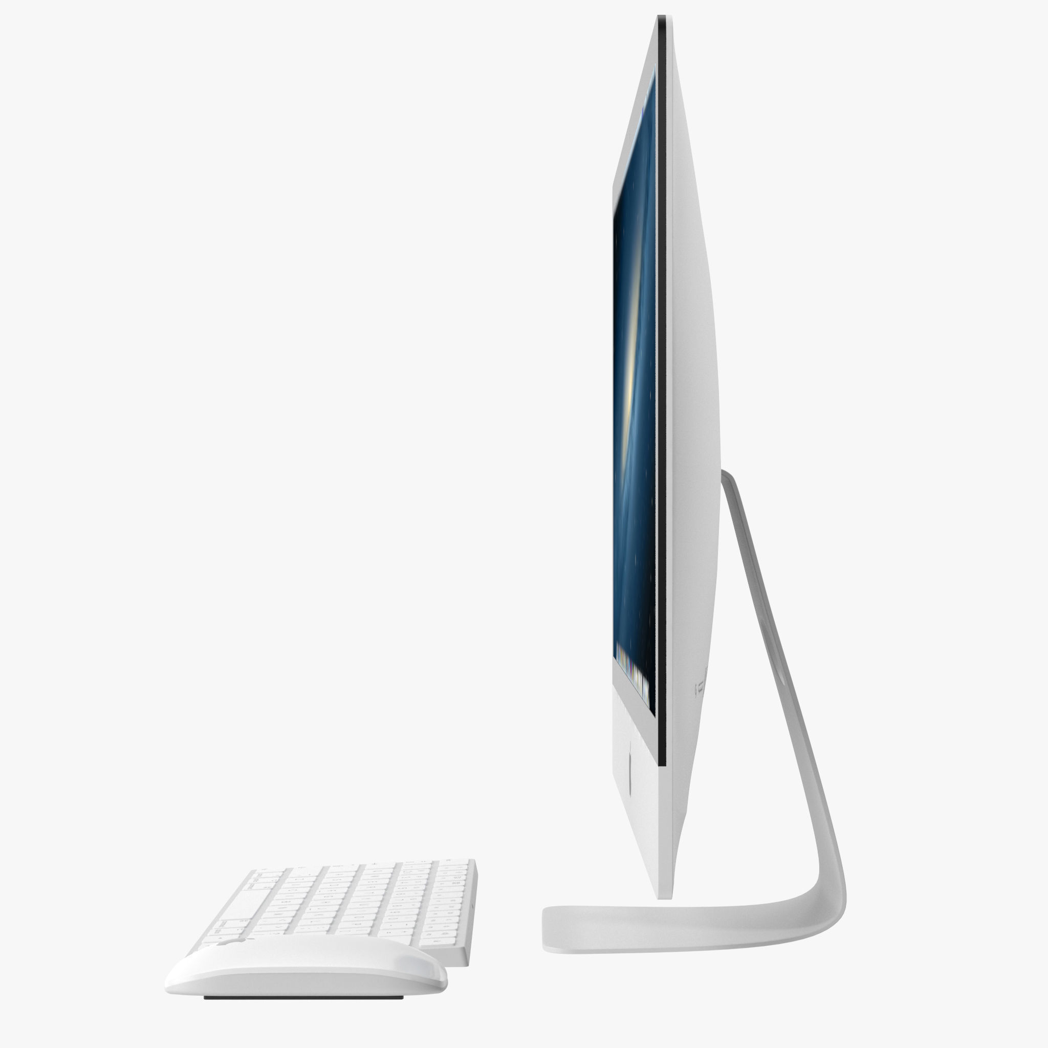 Apple Imac PBR 3D model_8