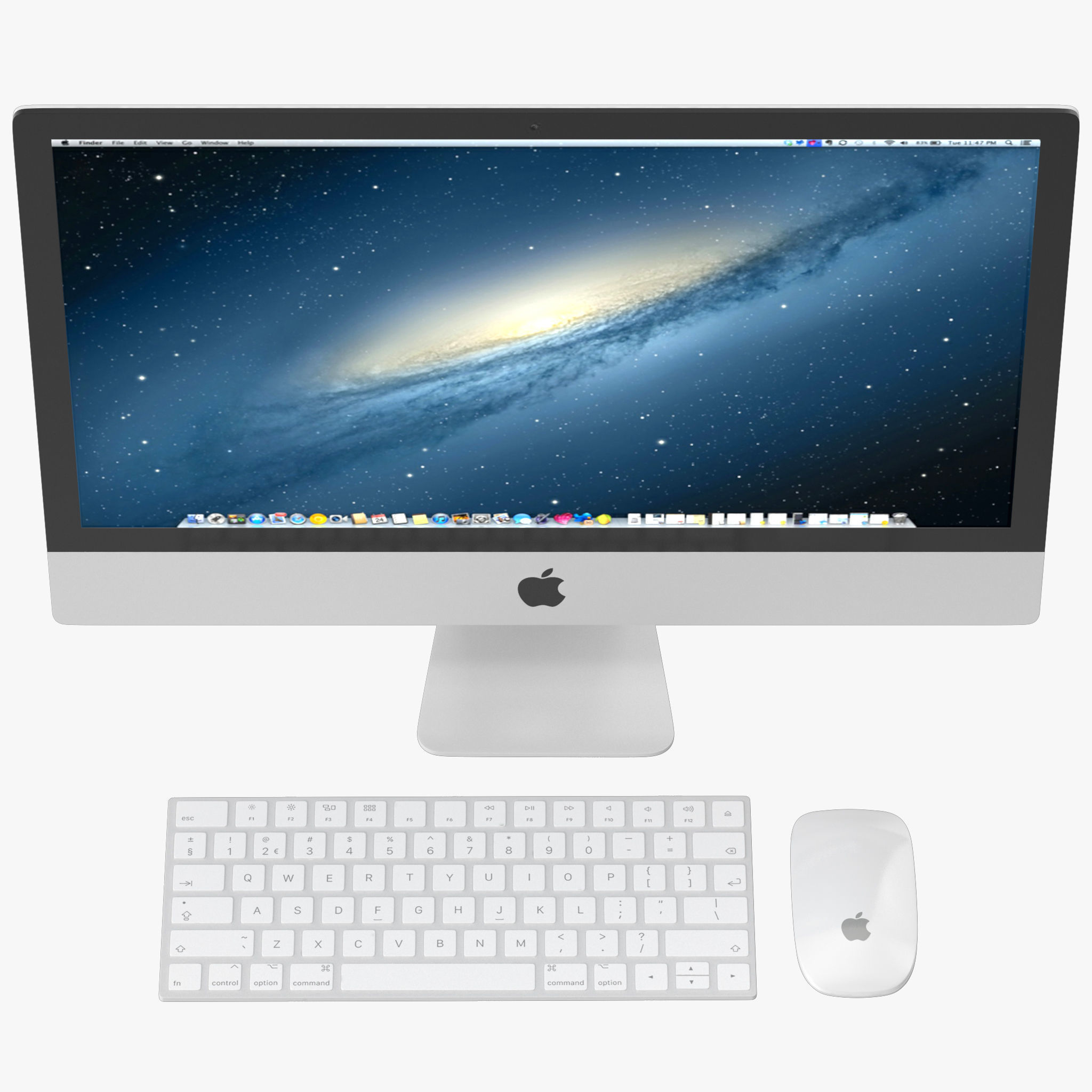 Apple Imac PBR 3D model_1