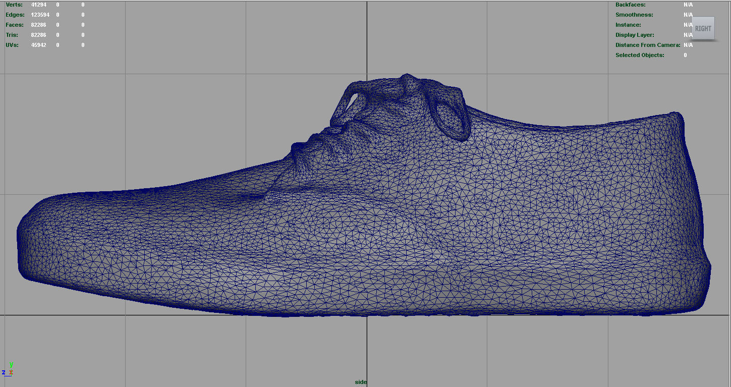 Sneakers 12 Low-poly 3D model_17