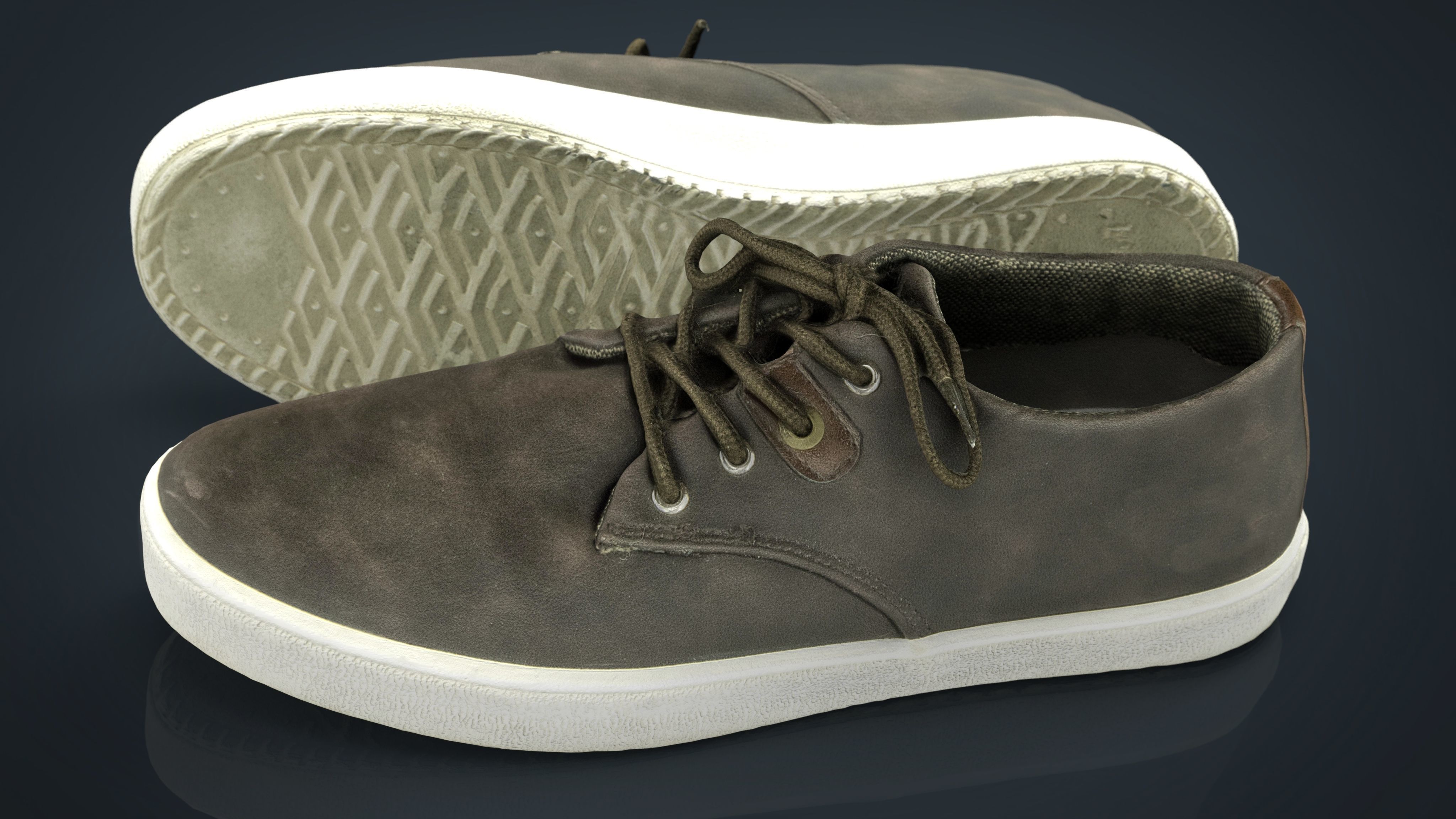 Sneakers 12 Low-poly 3D model_18