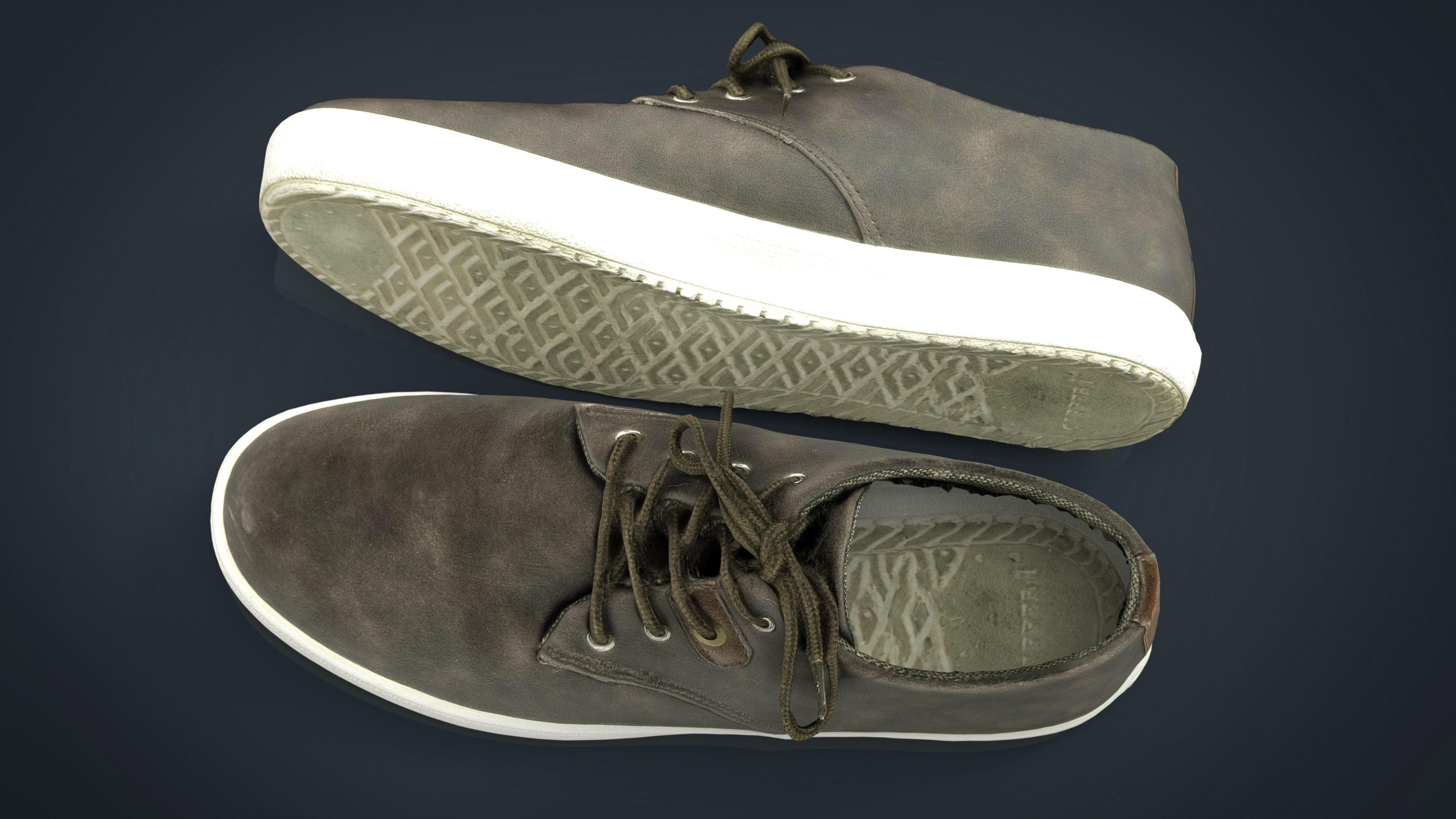 Sneakers 12 Low-poly 3D model_12