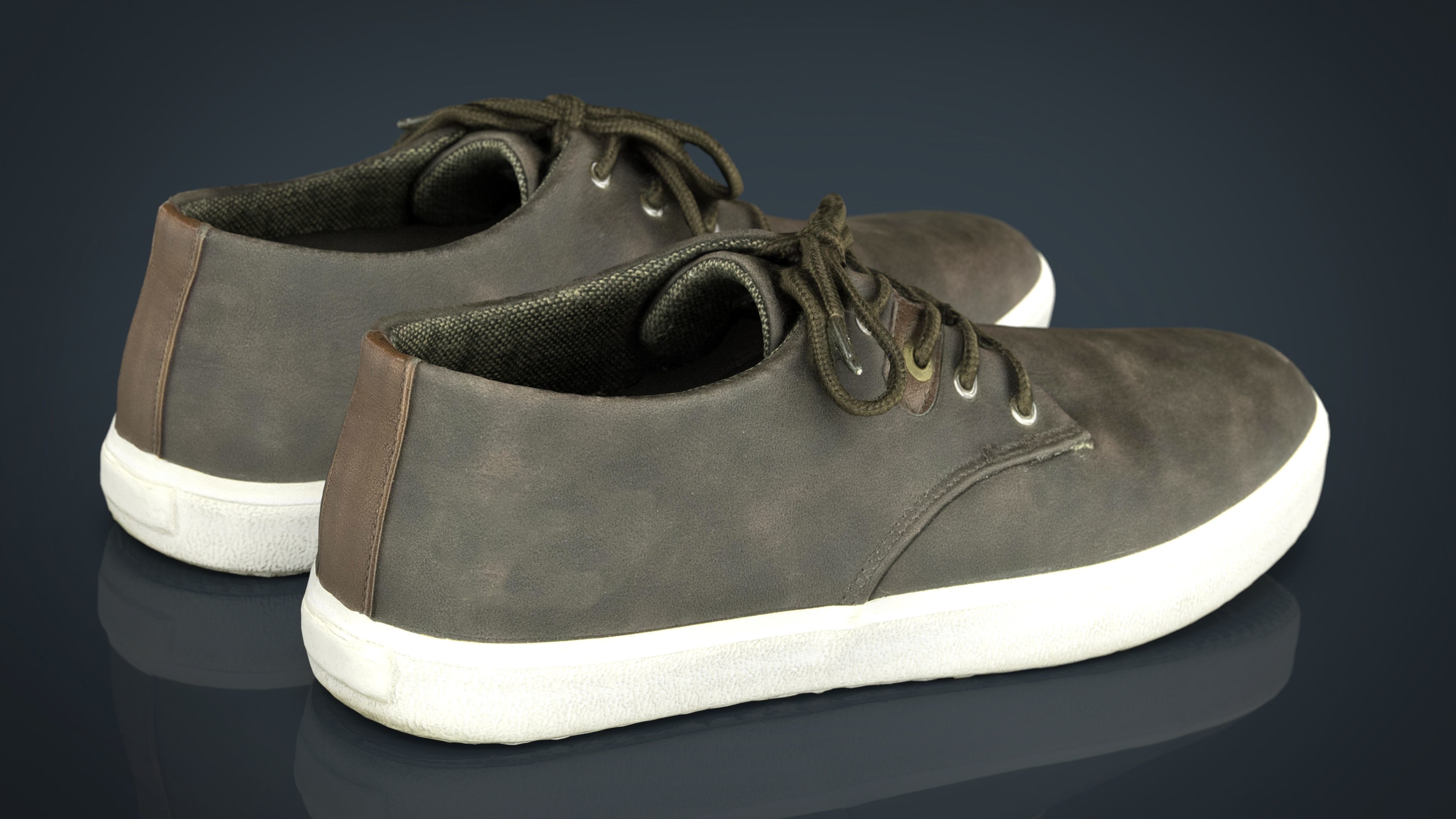 Sneakers 12 Low-poly 3D model_10
