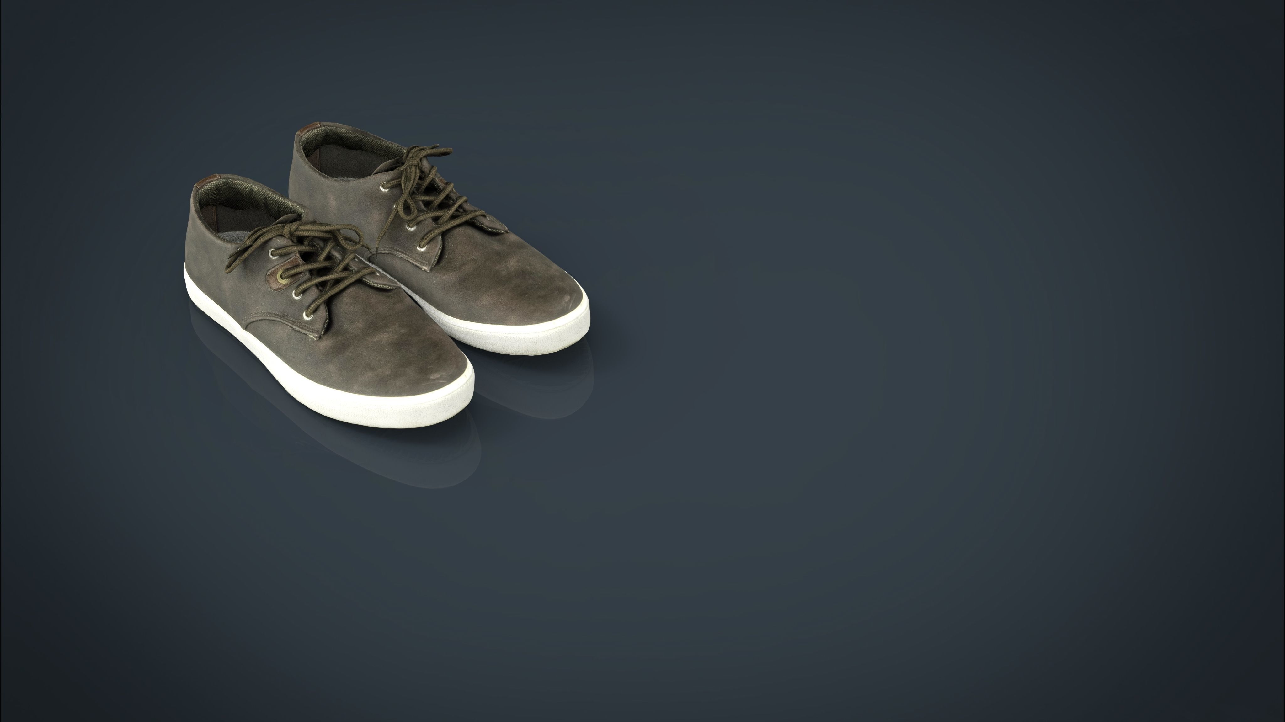 Sneakers 12 Low-poly 3D model_11