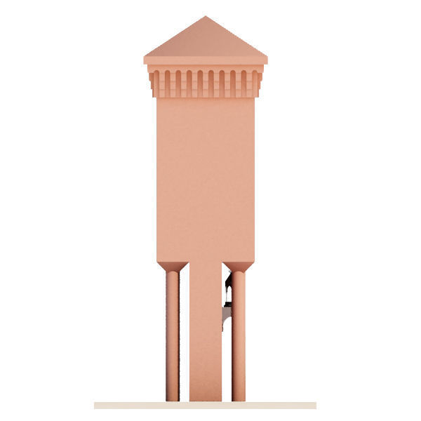 Traditional Moroccan Door 3D model_5