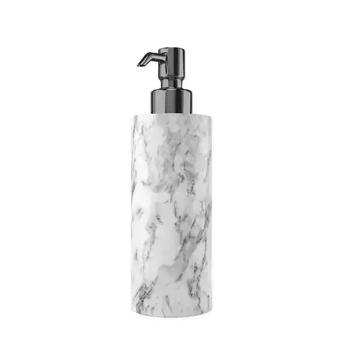 White Marble Soap Dispenser 3D model