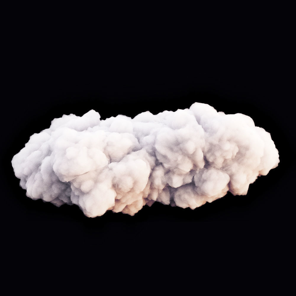 Clouds Set 3D model_10