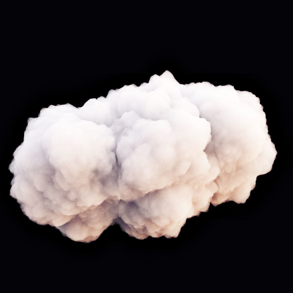 Clouds Set 3D model_9