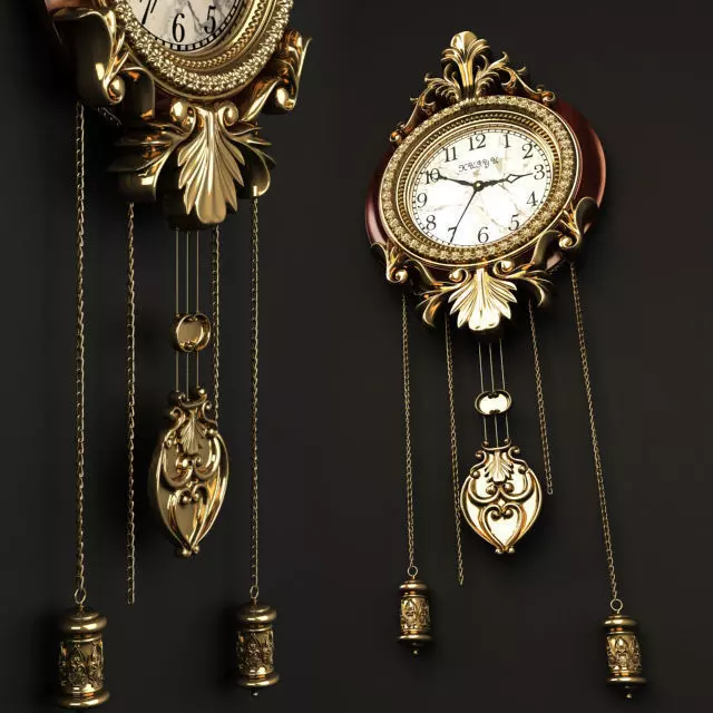 Hoiyu wall clock 3D model_0