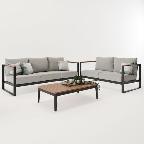 Barcelona Outdoor Sofa 3D model 2